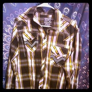 Affliction mens shirt